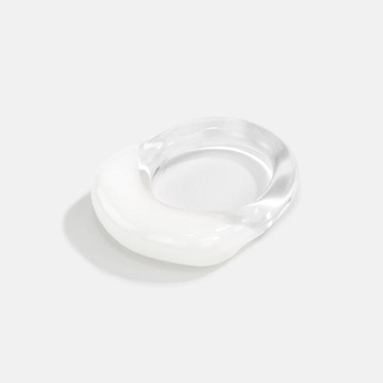  제인 다렌스부르그 반지 제인 다렌스버그 밴드 화이트/클리어