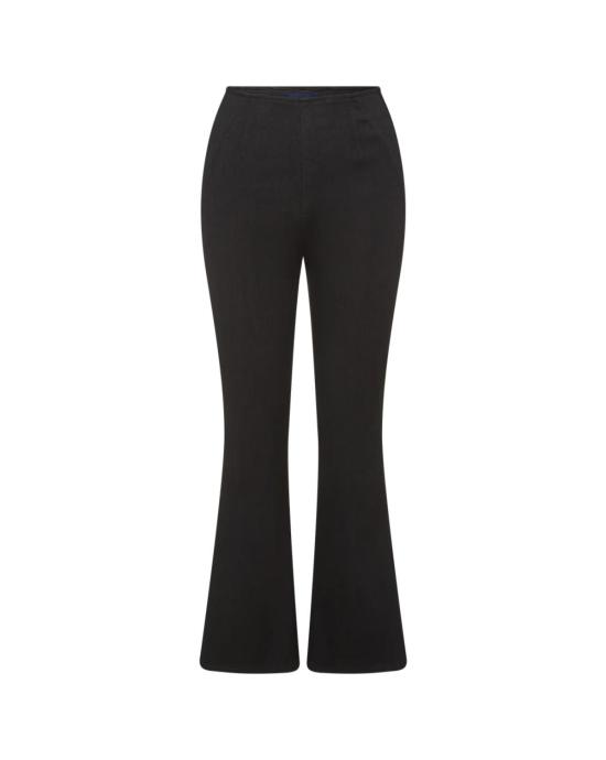  베로니카비어드 데님 팬츠 베로니카 비어드 카슨 오프 듀티 앵클 플레어 진 오닉스 - VERONICA BEARD