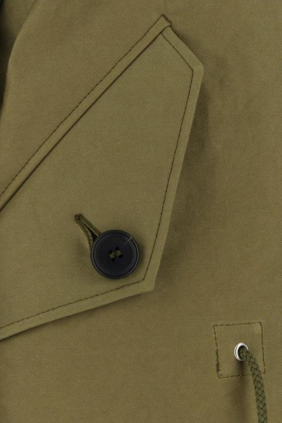  프라다 패딩 롱 파카 코트 그린 - PRADA