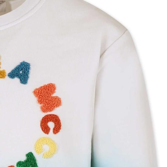  [키즈] 스텔라 맥카트니 풀오버 스텔라 매카트니 아동용 스웨트셔츠 화이트/라이트 블루 - STELLA MCCARTNEY