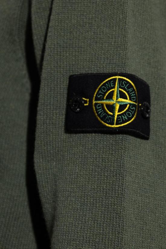  스톤 아일랜드 스웨터 울  그린 - STONE ISLAND