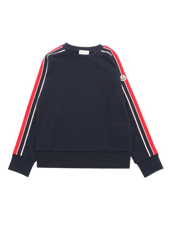  [키즈] 몽클레어 풀오버 아동용 스웨트셔츠 블루