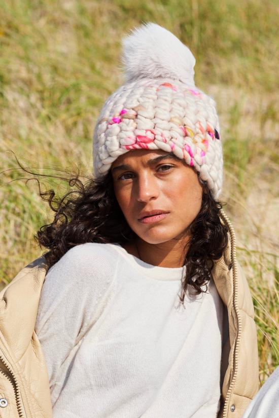  미샤램퍼트 모자 미샤 램퍼트 핑크 Twombly 비니 폼스터 + 누드 Xl 폼