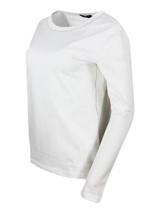  파비아나 필리피 반팔 티셔츠 티셔츠 화이트 - FABIANA FILIPPI