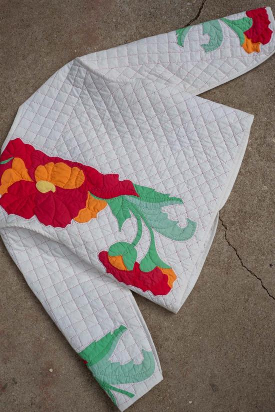  제스 미니 코트 레드워크 포피스 아가베 - JESS MEANY