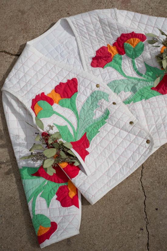  Jess Meany 코트 제스 미니 레드워크 포피스 아가베 - OTHER BRANDS