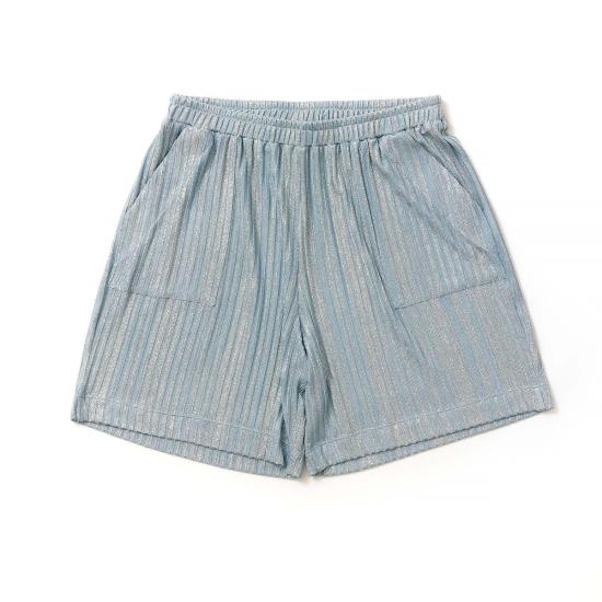  Lindsay Nicholas New York 숏팬츠 린지 니콜라스 뉴욕 로라 디스코 쇼츠 아이스 블루 - OTHER BRANDS