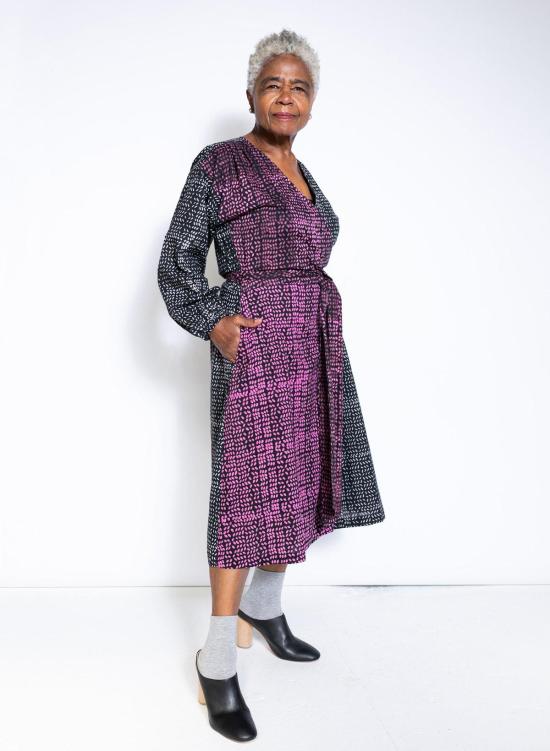  시크 콜렉티브 롱 원피스 Seek Collective Malika 드레스 나뭇잎 프린트 - SEEK COLLECTIVE