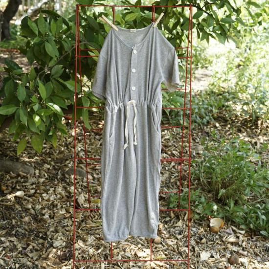  [키즈] Amore 오버롤 키즈 아모레 말랑 점프수트 그레이