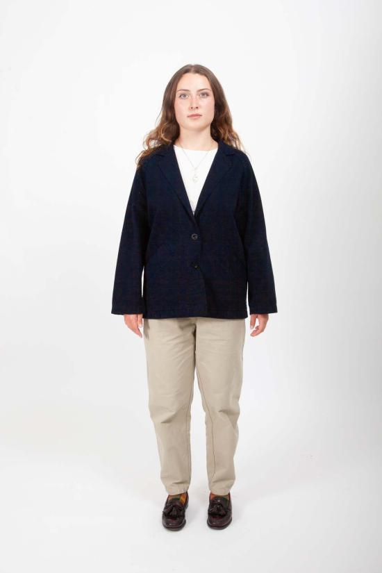  Gravel & Gold 데님 자켓 그래블 앤 골드 코스타 블레이저 라군