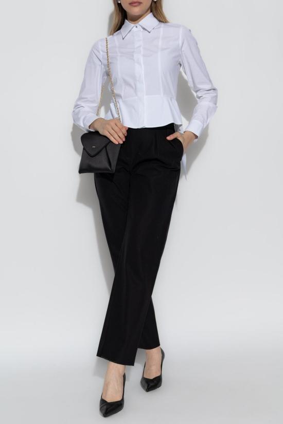  막스마라 블라우스 막스 마라 감마 셔츠 비앙코 - MAX MARA