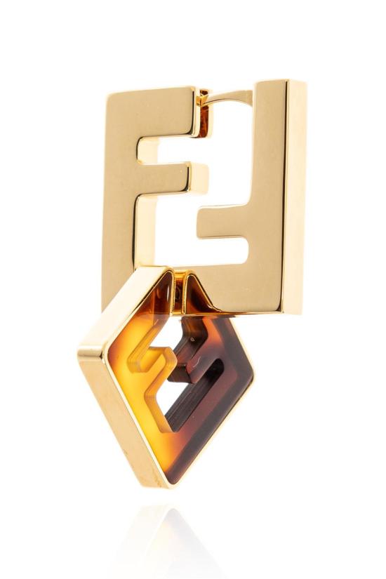  펜디 이어링 프린트 플렉시글라스 및 메탈 포에버   Orosofttartaruga - FENDI