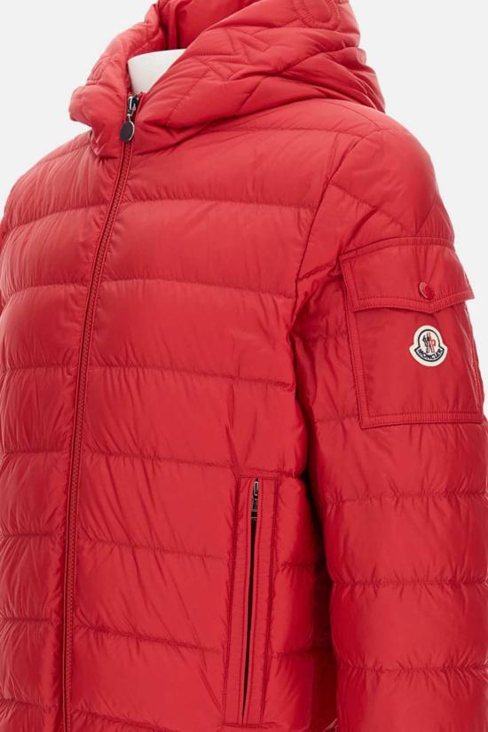  몽클레어 패딩 몽클레르 나잔 재킷 레드 - MONCLER