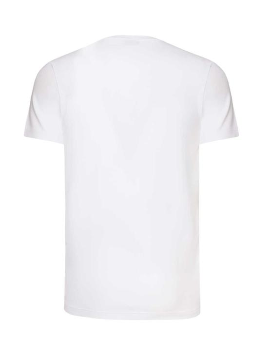  돈답 반팔 티셔츠 돈덥 티셔츠 화이트 - DONDUP