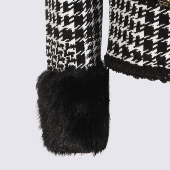  트윈셋 자켓 캐주얼 재킷 체크 네브/네로 - TWINSET