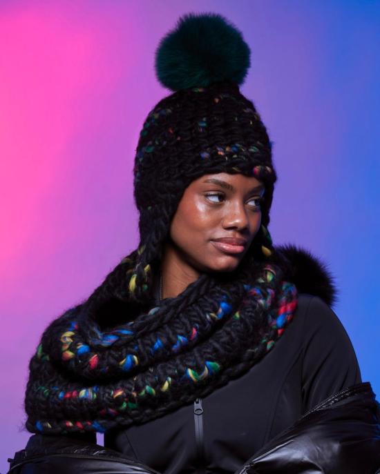  미샤램퍼트 머플러/스카프 미샤 램퍼트 다크 레고 스누드 대형 - MISCHA LAMPERT