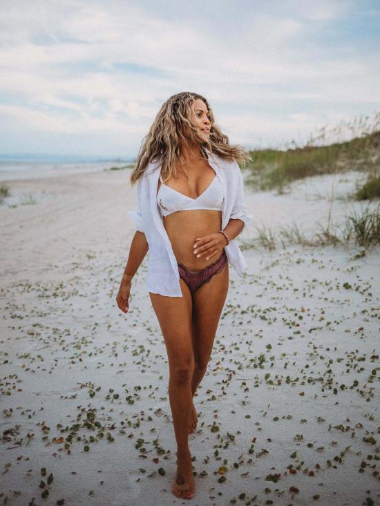  Lorette Lingerie 브라 로레트 란제리 올림피아 크로스 오버  화이트 - OTHER BRANDS