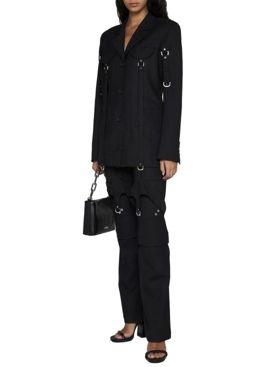  오프화이트 팬츠 카고  블랙 - OFF WHITE