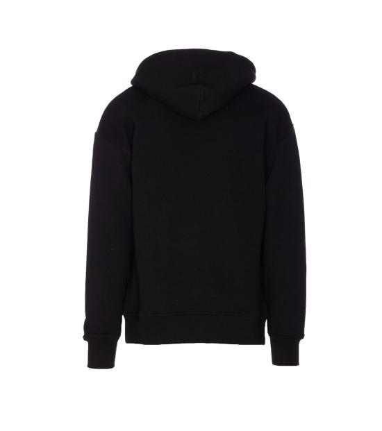  발렌티노 가라바니 긴팔 티셔츠 Valentino Garavani Le Chat De La Maison 패치 후디 블랙 - VALENTINO GARAVANI