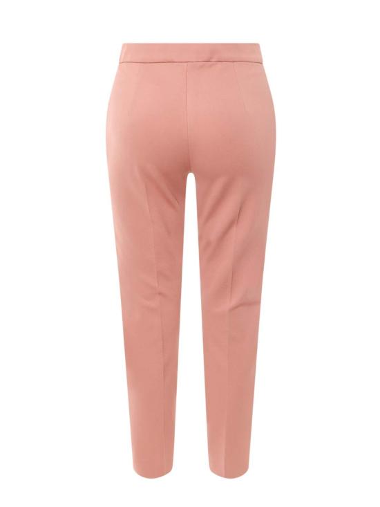  막스마라 스트레이트 팬츠 비스코스 블렌드 팬츠 핑크 - MAX MARA