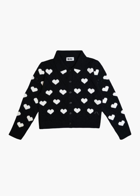  지지 니트웨어 가디건 Gigi 니트웨어 러브 폴로