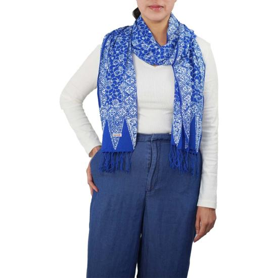  카시 코옵 머플러/스카프 Kasih Coop 수제 바틱 스카프 볼더 - KASIH COOP