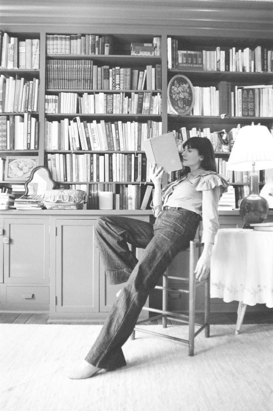  마리아 스탠리 스트레이트 팬츠 행크 팬츠 블루 - MARIA STANLEY