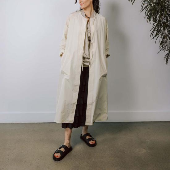  하쉬 코트 아셰 에브리 시즌  오프 화이트 - HACHE