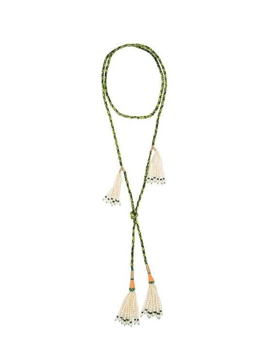  모노키 목걸이/팬던트 다이앤 골드스타인의  더블 타이 네크리스 - MONOKI