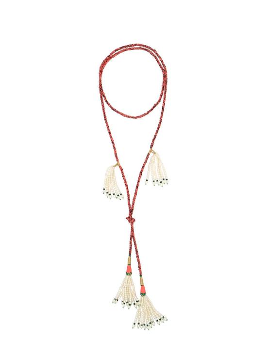  모노키 목걸이/팬던트 다이앤 골드스타인의  더블 타이 네크리스