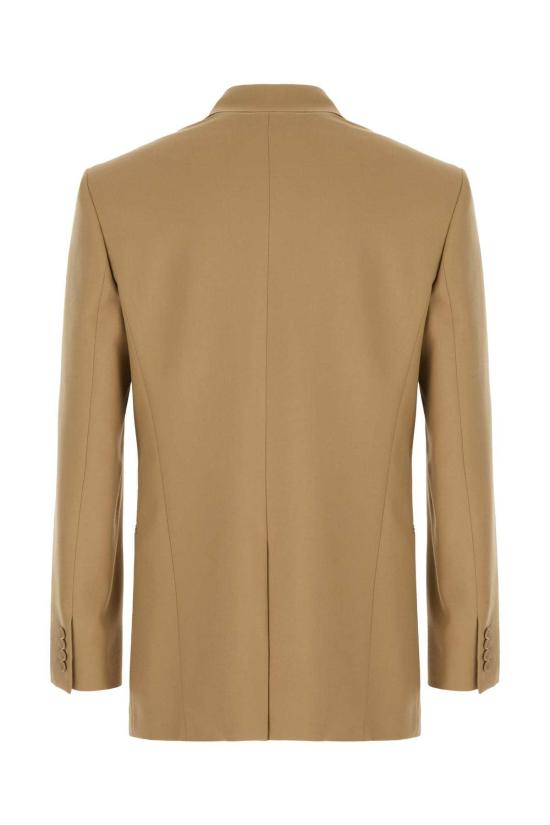  생로랑 수트 자켓 울 블레이저 카키 그린 - SAINT LAURENT
