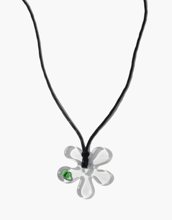  클레드 목걸이/팬던트 페탈 조각 목걸이 - CLED