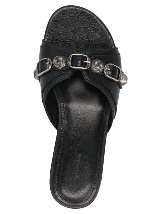  발렌시아가 샌들 카골  블랙 - BALENCIAGA