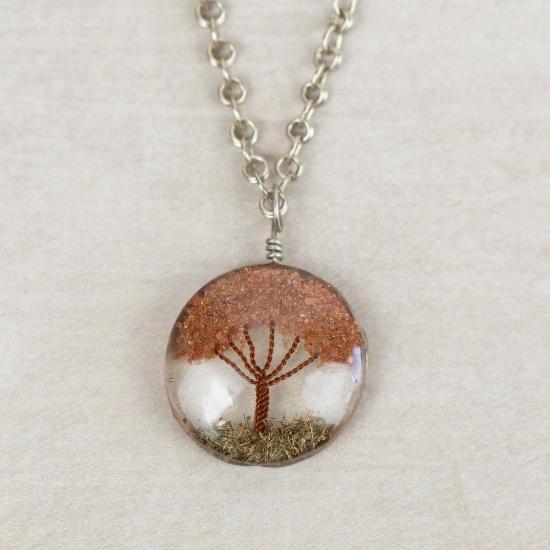  Ten Thousand Villages 목걸이/팬던트 만 마을 세피라 생명의 나무 펜던트 목걸이