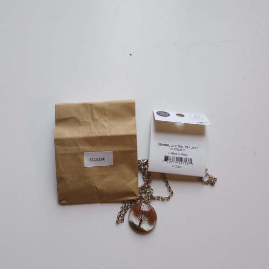  Ten Thousand Villages 목걸이/팬던트 만 마을 세피라 생명의 나무 펜던트 목걸이 - OTHER BRANDS