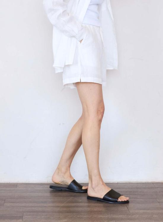  It Is Well L.A. 숏팬츠 잇이즈웰 L.A. 린넨 반바지 옐로우 - OTHER BRANDS