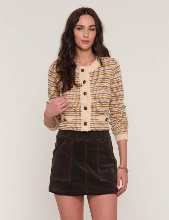  HEARTLOOM 숏 스커트 하트룸 일레인  퍼