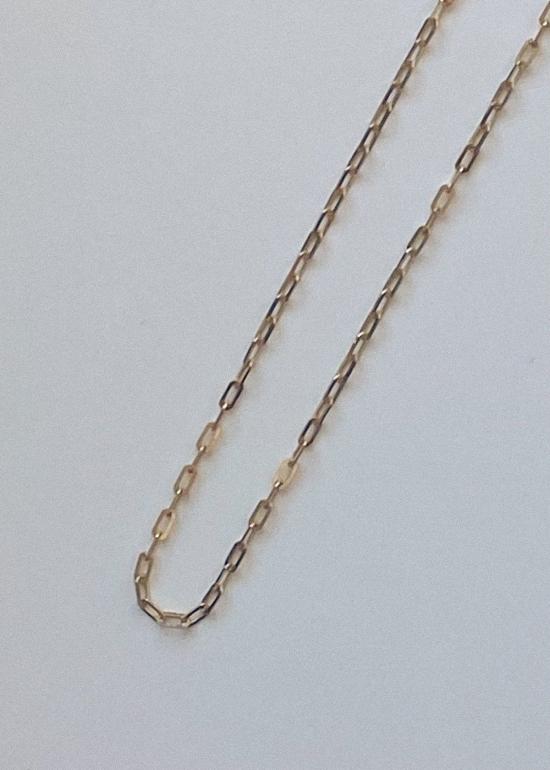  로컬 셰이드 목걸이/팬던트 16 페이퍼 클립 체인 골드 - LOCAL SHADE