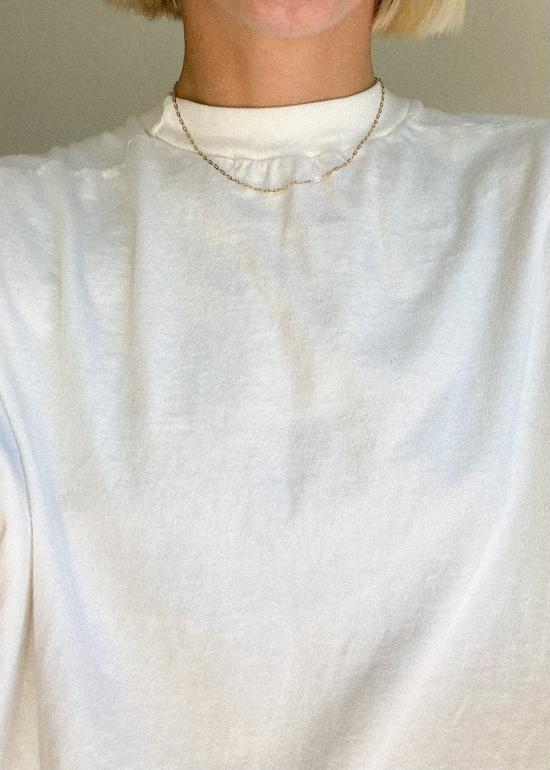  로컬 셰이드 목걸이/팬던트 16 페이퍼 클립 체인 골드