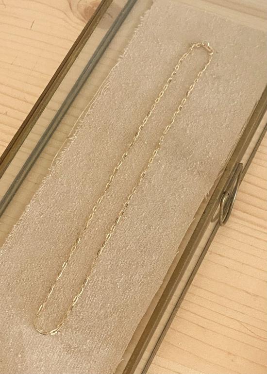  로컬 셰이드 목걸이/팬던트 16 페이퍼 클립 체인 골드 - LOCAL SHADE