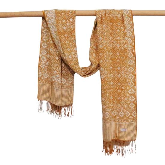  카시 코옵 머플러/스카프 Kasih Coop 수제 바틱 스카프 - KASIH COOP