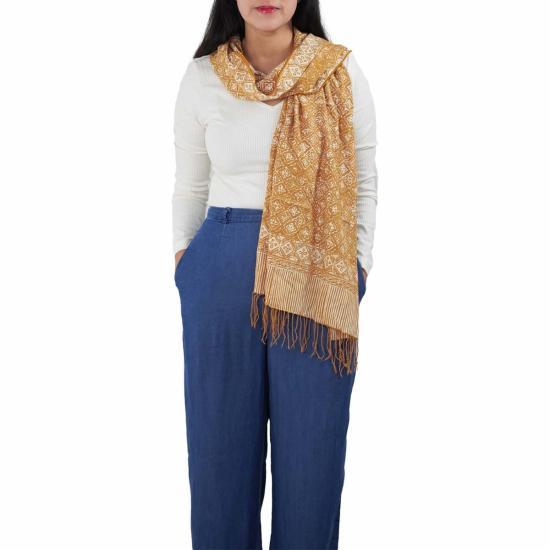  카시 코옵 머플러/스카프 Kasih Coop 수제 바틱 스카프