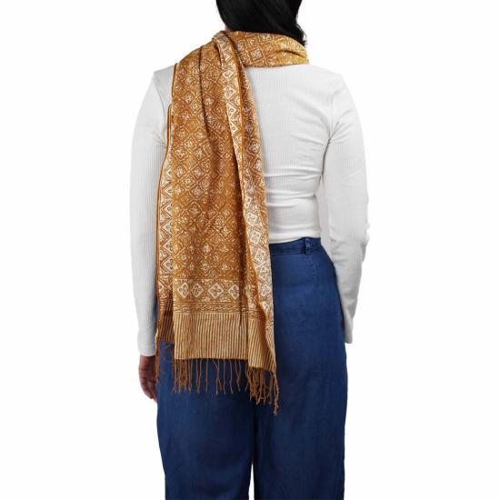  카시 코옵 머플러/스카프 Kasih Coop 수제 바틱 스카프 - KASIH COOP