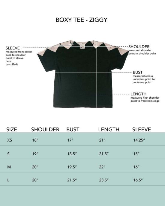  LWN 반팔 티셔츠 Lwn 박시 티 블랙 지기 - OTHER BRANDS