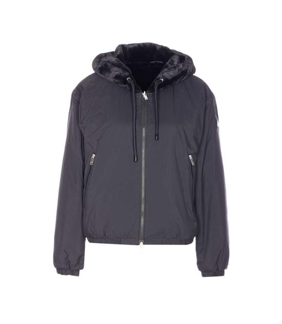  무스너클 자켓 무스 너클스 이튼 버니 리버서블 지퍼 재킷 블랙