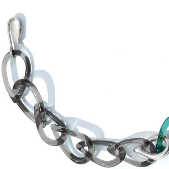  제인 다렌스부르그 목걸이/팬던트 제인 다렌스버그 틸 그레이 & 실버 티어드롭 - JANE DARENSBOURG