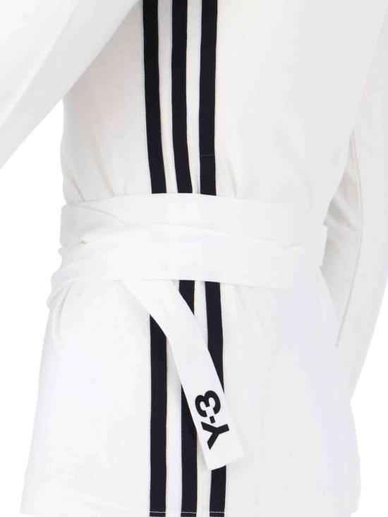  와이쓰리 긴팔 티셔츠 Y3 스트랩 티셔츠 화이트 - Y-3