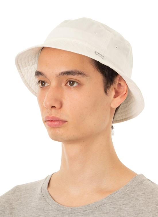  산디니스타 MFG 모자 산디니스타 제조 데일리 버킷햇 화이트 - SANDINISTA MFG