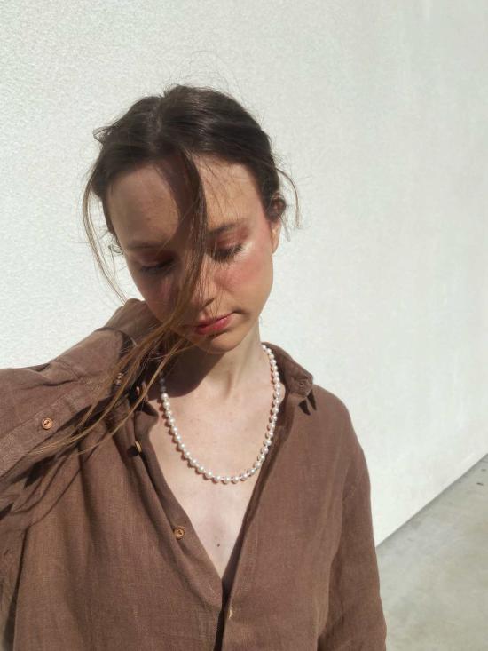  모던 소사이어티 목걸이/팬던트 퍼펙트 스트랜드 진주 목걸이 - MODERN SOCIETY