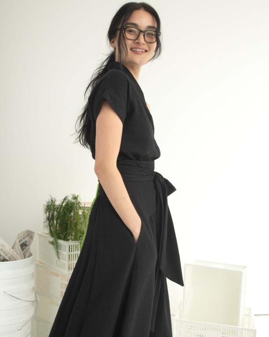  LWN 롱 스커트 Lwn Zia  블랙 - LWN